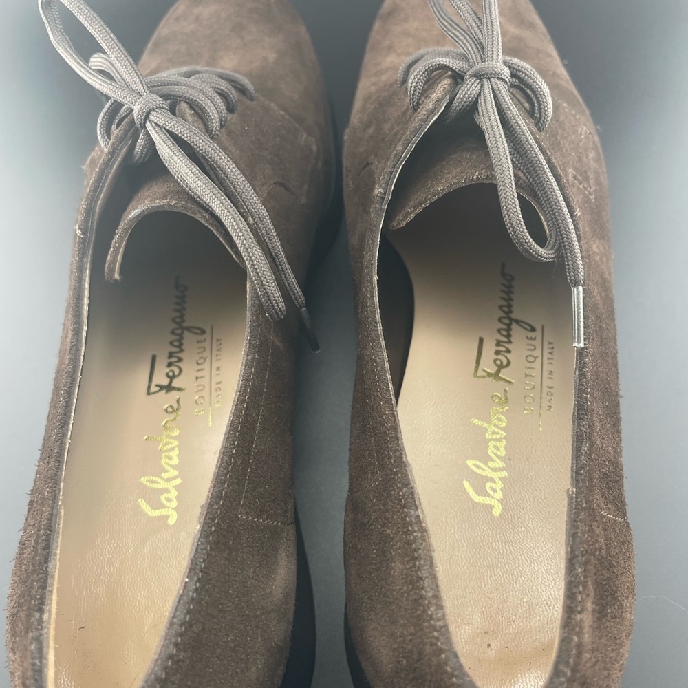 NWOT Salvatore Ferragamo Suede shoes for women - Picture 3 of 14